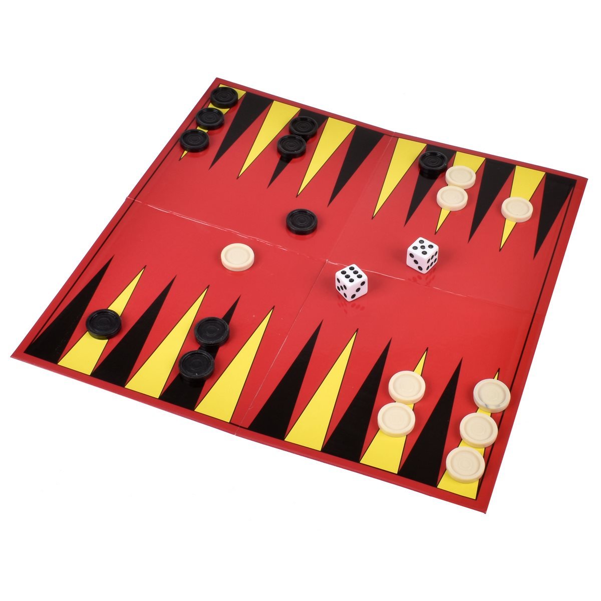 Juego Backgammon En Caja Metálica